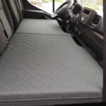 Łóżko do busa Master, Movano, NV400 - wzmocnione sklejką - na przednie fotele